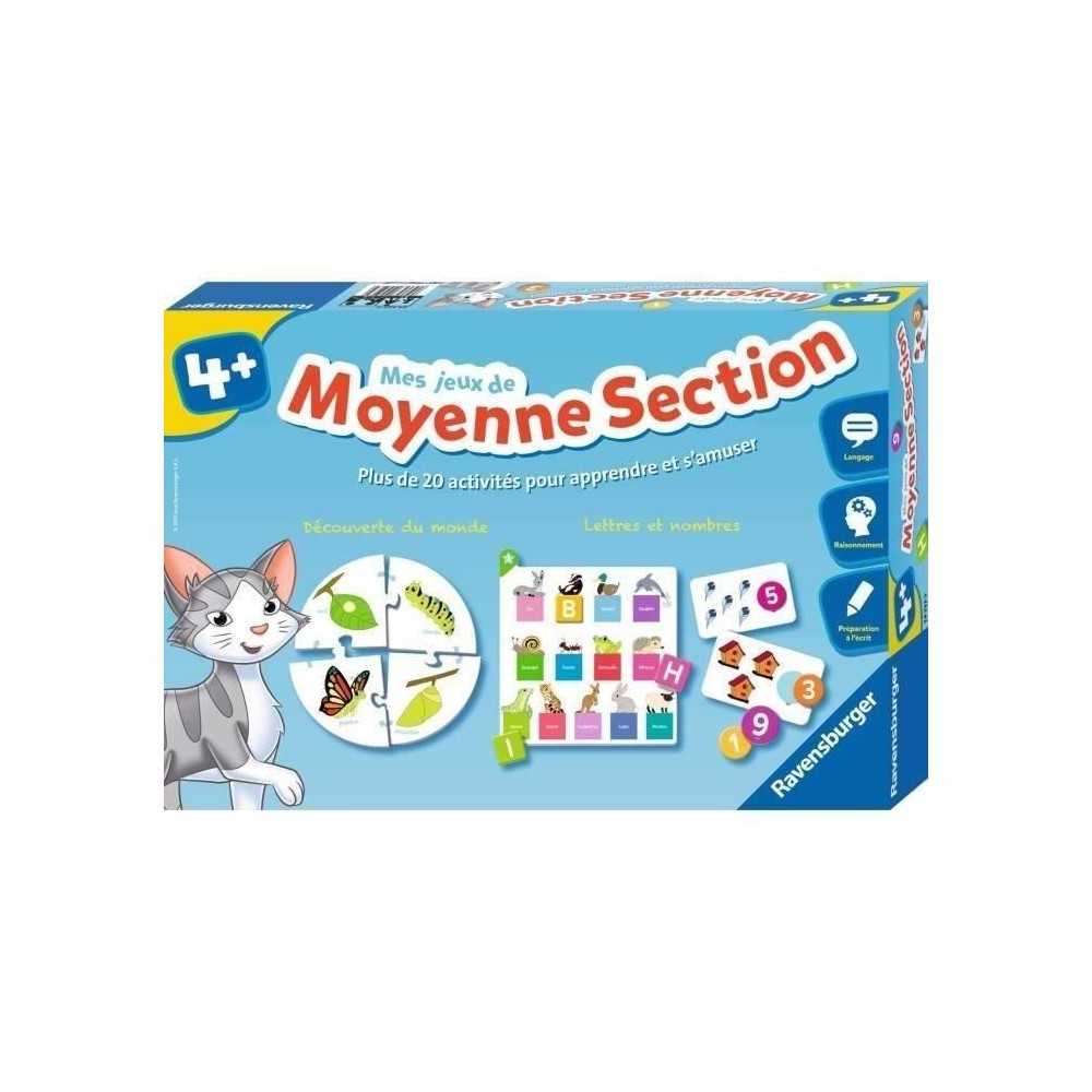 Mes jeux de moyenne section - Coffret complet éducatif - 20 activité