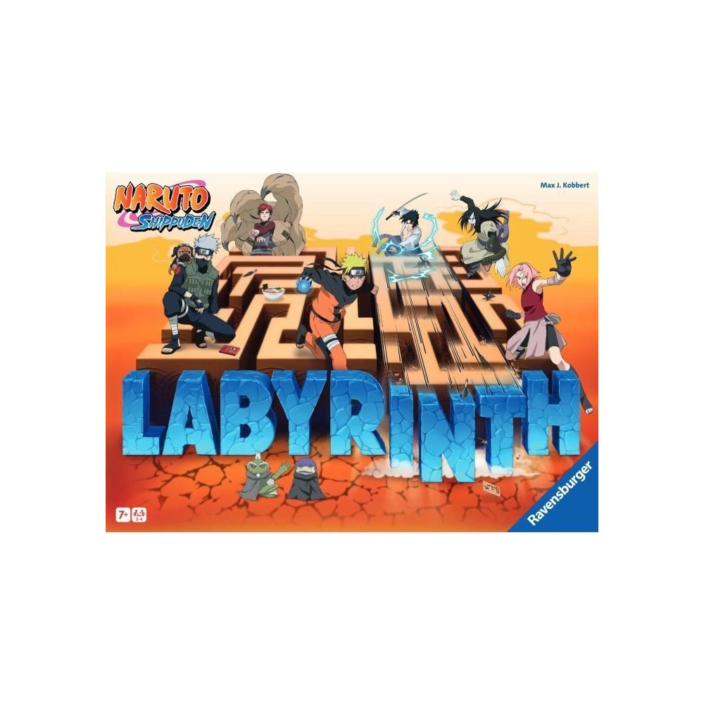 Labyrinthe Naruto, jeux de société, Naruto Shippuden, Des 7 ans, 275