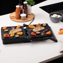 Flexe Grill 180° George Foreman 26250-56 - Grill et Plancha 2 en 1 -