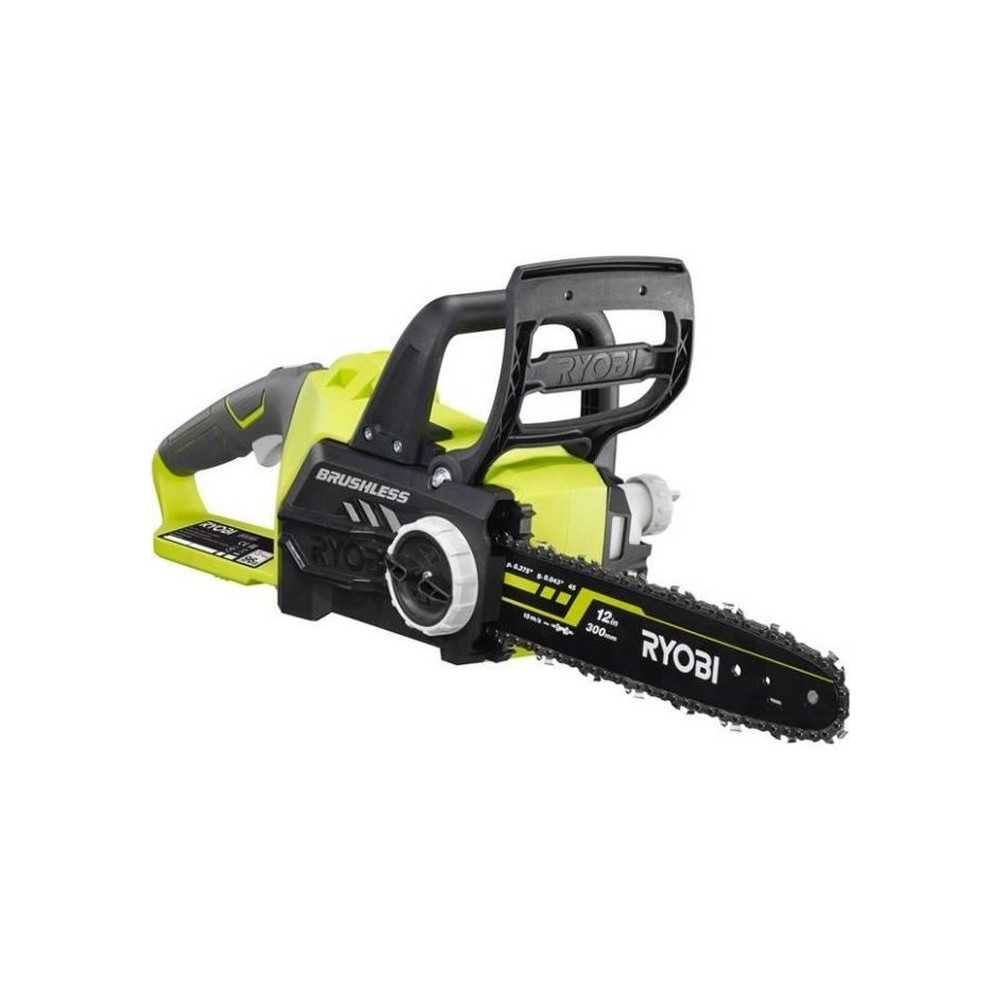 RYOBI - Tronçonneuse 18V ONE+ - Brushless- guide 30 cm - 10 m/s - ten