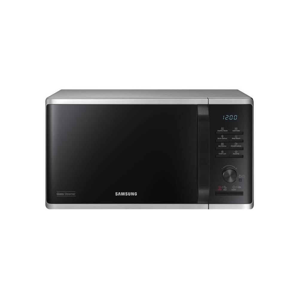 Micro-ondes solo - SAMSUNG - MS23K3555ES - Acier inoxydable - 23L - Co