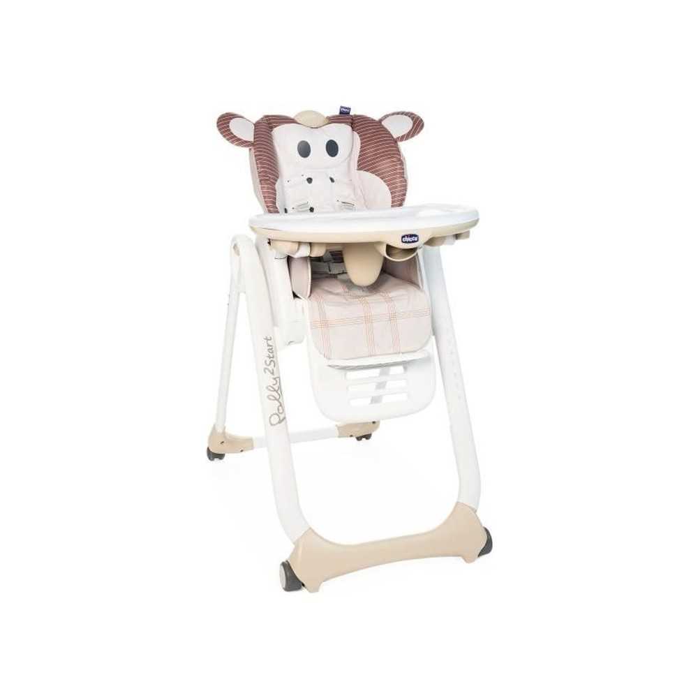 CHICCO - Chaise Haute Polly 2 Start Monkey