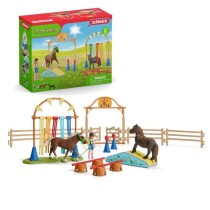 Coffret d'Entraînement Agilité Équestre avec Cheval Schleich, Dress