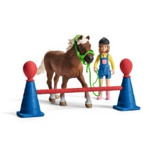 Coffret d'Entraînement Agilité Équestre avec Cheval Schleich, Dress