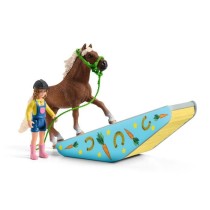 Coffret d'Entraînement Agilité Équestre avec Cheval Schleich, Dress