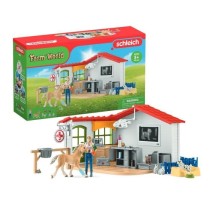 Cabinet vétérinaire avec animaux, coffret de 43 pieces avec figurine