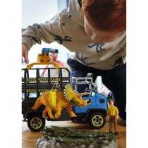 Mission de transport Dino, coffret de 43 pieces avec figurine tricéra