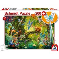 Puzzle Fées dans la foret - SCHMIDT SPIELE - 200 pieces - Avec baguet