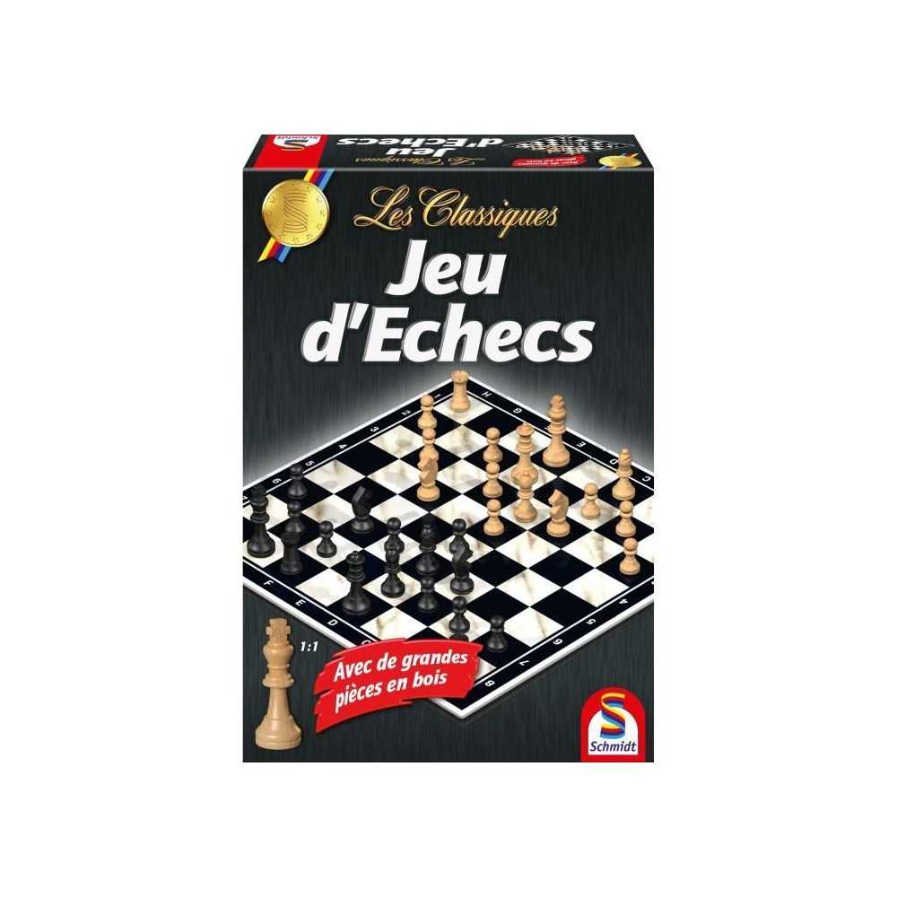 Les Classiques - Jeu d'échecs - SCHMIDT SPIELE - Affrontez-vous dans