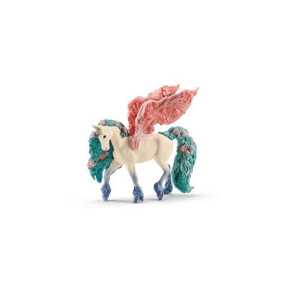 Figurine SCHLEICH - Pégase aux fleurs - bayala 70590