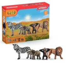 Figurines les animaux d'Afrique, jouets pour enfants des 3 ans - schle