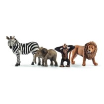 Figurines les animaux d'Afrique, jouets pour enfants des 3 ans - schle