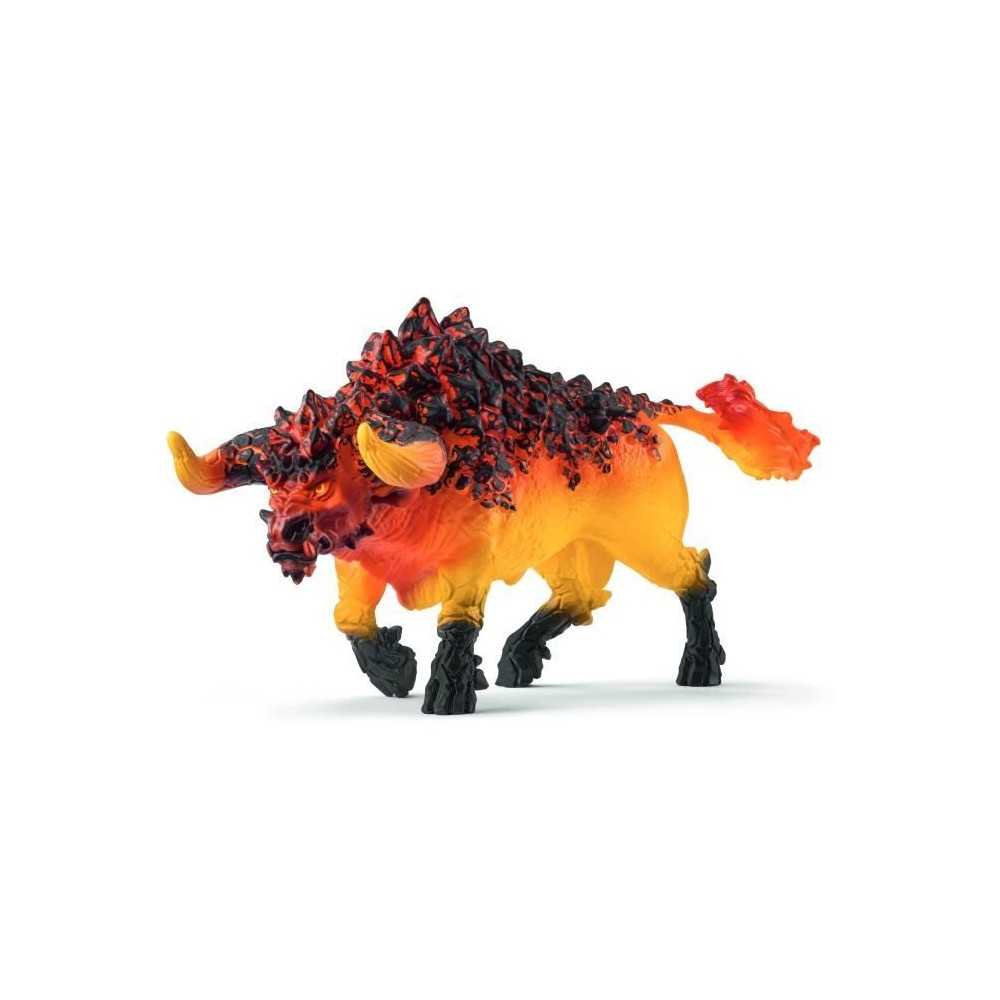 Figurine Taureau de feu, Schleich 42493 Eldrador Creatures, des 7 ans