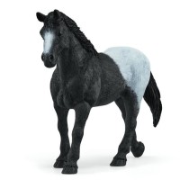 Box pour cheval avec jument et poulain, coffret schleich avec 34 élé