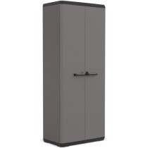 Armoire de rangement - KETER - Più - 3 tablettes réglables - Gris /