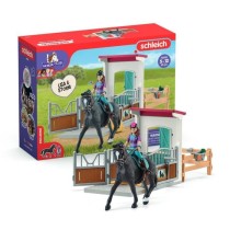 Horse Box Lisa et Storm, Figurine cheval et accessoires, SCHLEICH 4270