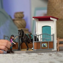 Horse Box Lisa et Storm, Figurine cheval et accessoires, SCHLEICH 4270