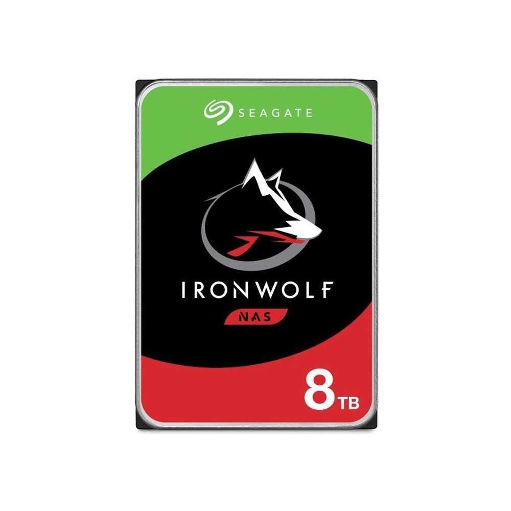 SEAGATE TECHNOLOGY - IronWolf - Disque dur interne - 8To - Pour NAS Ir