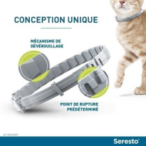 SERESTO Chat Collier Anti-Puces et Anti-Tiques 2 unités