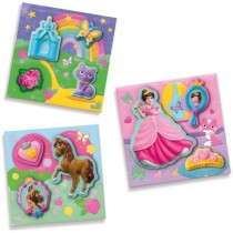 Moulage et peinture - Toiles pour peindre des princesses 3x - Loisirs