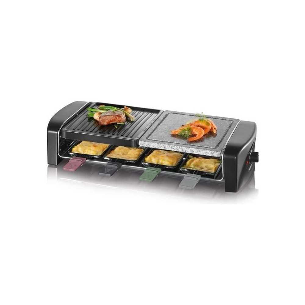 SEVERIN RG9645 Appareil a raclette 8 personnes - Noir