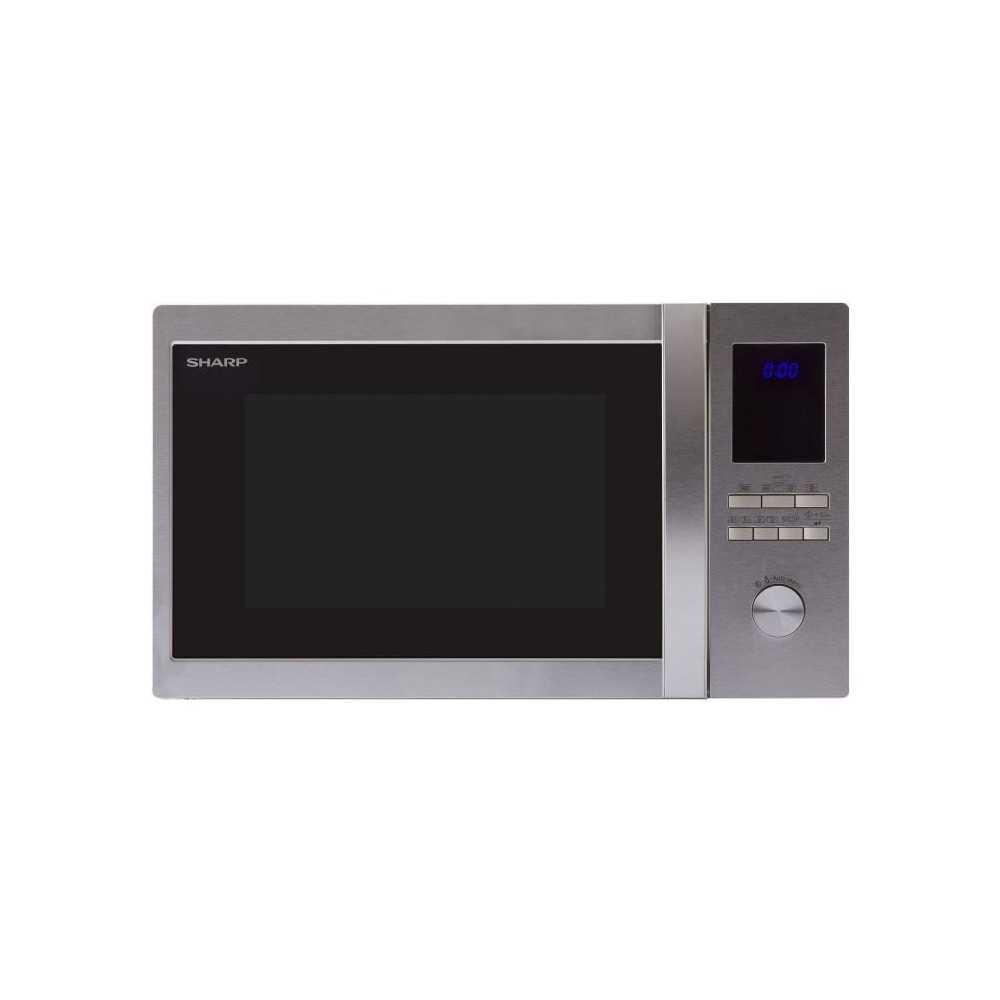 SHARP R-922STWE - Micro ondes grill Inox - 32 L - 1000 W - Grill 1100