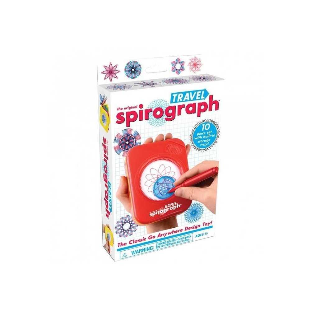 Jeu de dessin - SILVERLIT - Spirograph - Enfant - Rouge, bleu et blanc