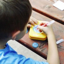 Jeu de dessin - SILVERLIT - Spirograph - Enfant - Rouge, bleu et blanc