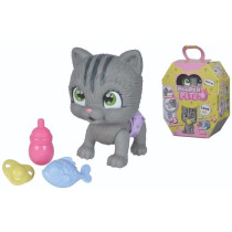 Smoby - Pamper Petz - Chat a adopter - 4 accessoires - Articulé - Boi