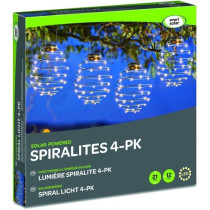 Lanterne solaire Spiralight SMART GARDEN - Pack de 4 - Contemporain -