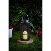 Lanterne solaire Urbane Large Noire SMART GARDEN