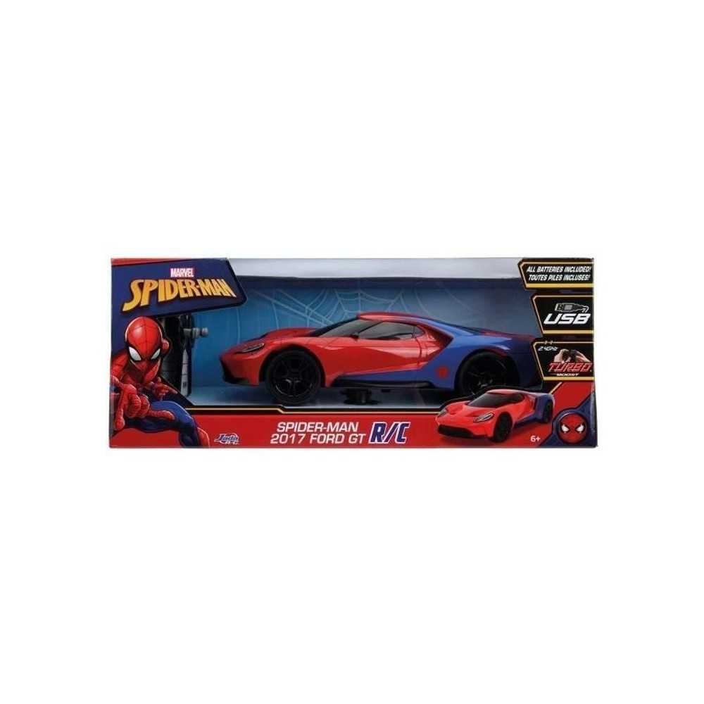 Voiture Ford GT Spiderman radiocommandée 1/16 - Simba Dickie Group