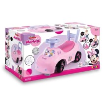 Smoby - Porteur auto enfant 2 en 1 - Minnie - Coffre sous la selle - D