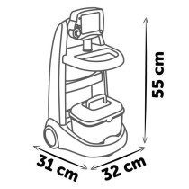 Smoby chariot médical électronique - des 3 ans