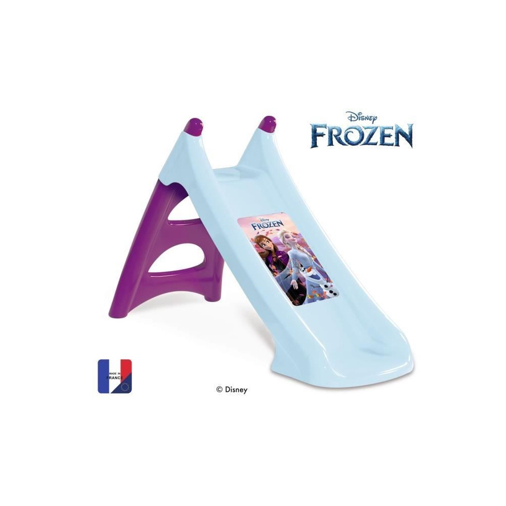 SMOBY - Toboggan La Reine des Neiges - XS - Glisse 90cm - Marches anti