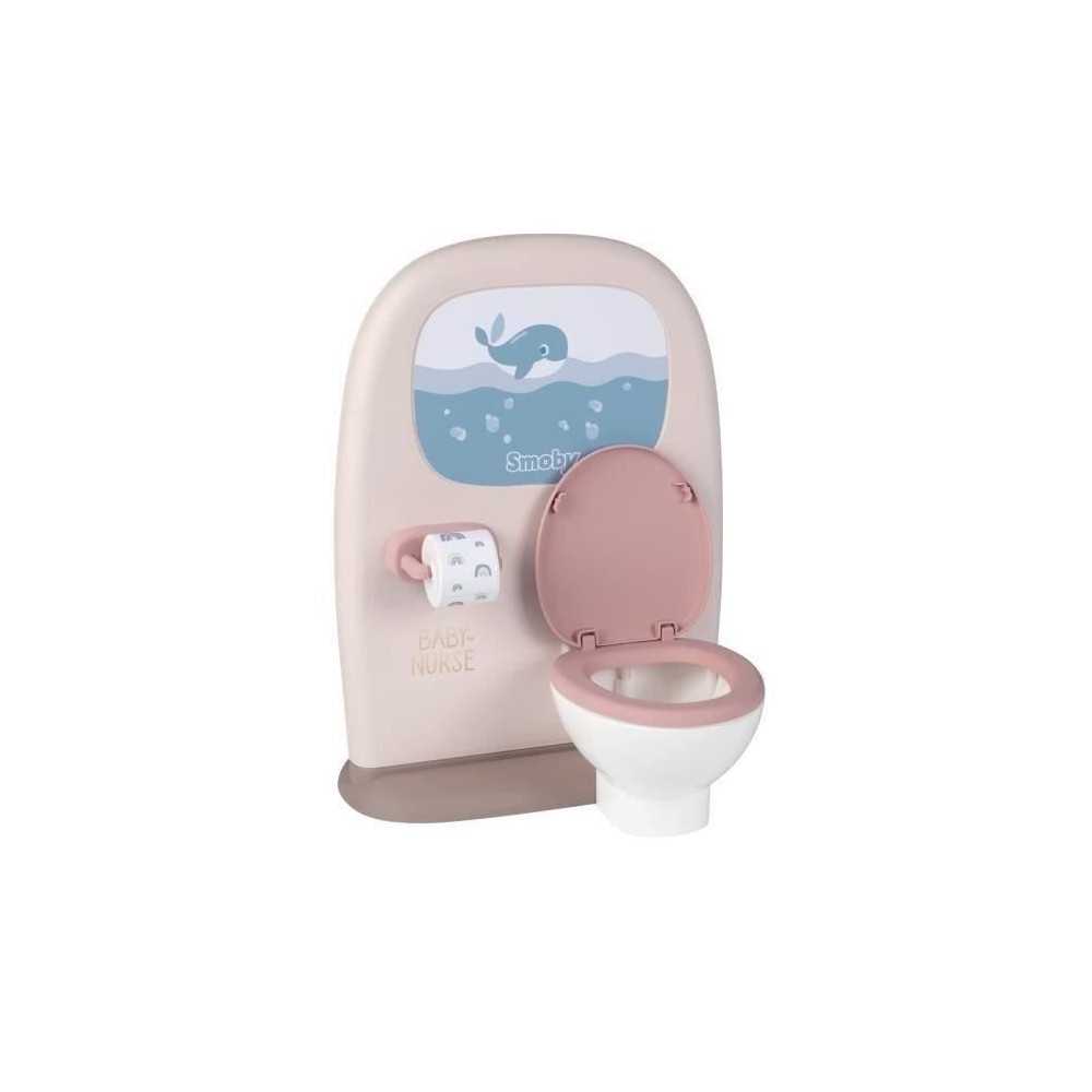 Jouet pour enfant - Smoby - Baby Nurse - Lavabo et toilettes - Effet c