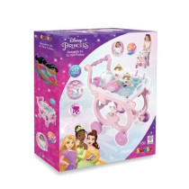 Desserte XL Disney Princess - Smoby - Mixte - Rose - 17 accessoires in