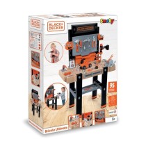 Smoby - Etabli bricolo Ultimate Black and Decker - Bruits réalistes -