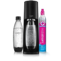 Machine a soda et eau gazeuse Sodastream TERRA Noire + 2 bouteilles co