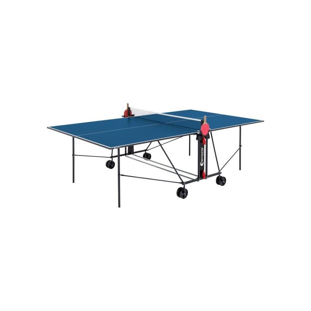 SPONETA - Table Tennis de Table - Table Ping Pong Compacte - Usage Int