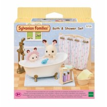 Le set baignoire et douche - SYLVANIAN FAMILIES - 5739 - Ensemble de s