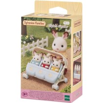 Poussette triple SYLVANIAN FAMILIES - Pour Enfant - Le village - Avec