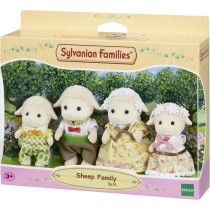 SYLVANIAN FAMILIES - Famille mouton - 4 personnages articulés et habi