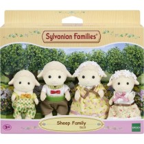 SYLVANIAN FAMILIES - Famille mouton - 4 personnages articulés et habi