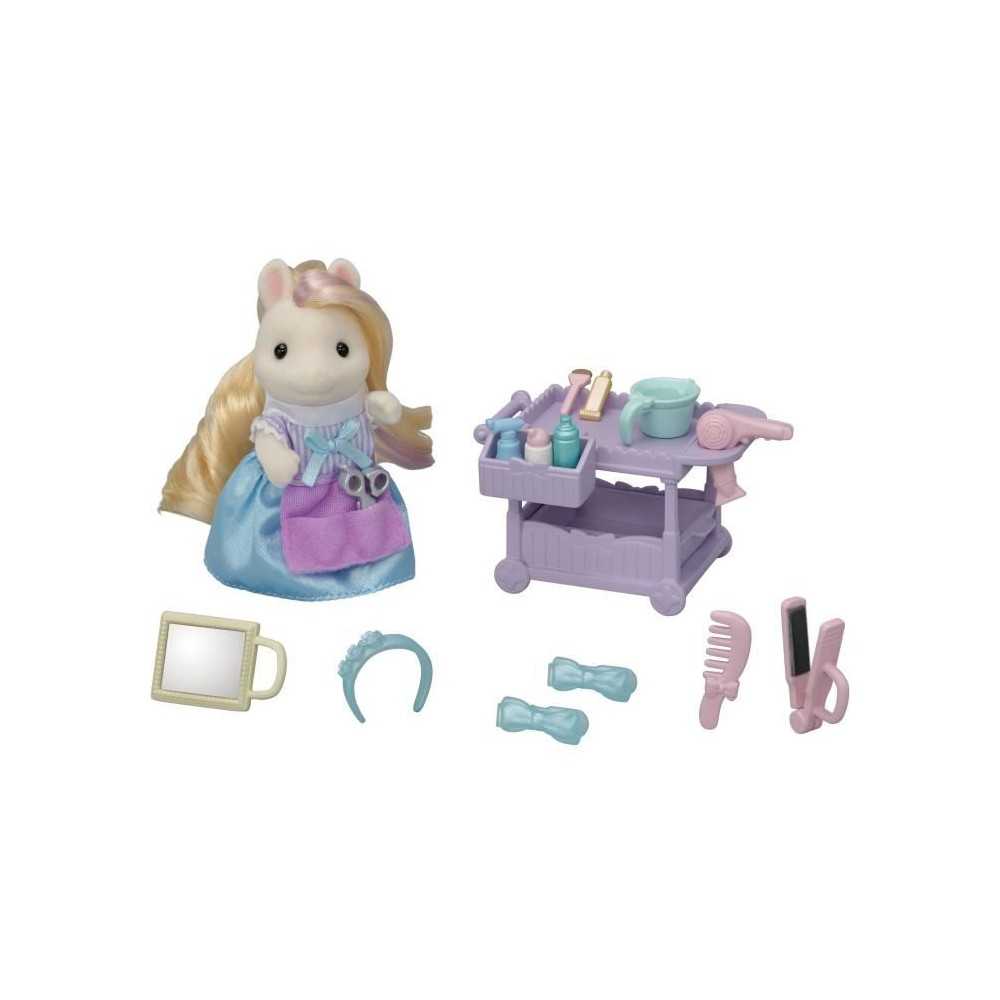 SYLVANIAN FAMILIES - La maman poney et son kit de coiffure