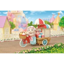 Figurine miniature - SYLVANIAN FAMILIES - La maman mouton et son stand