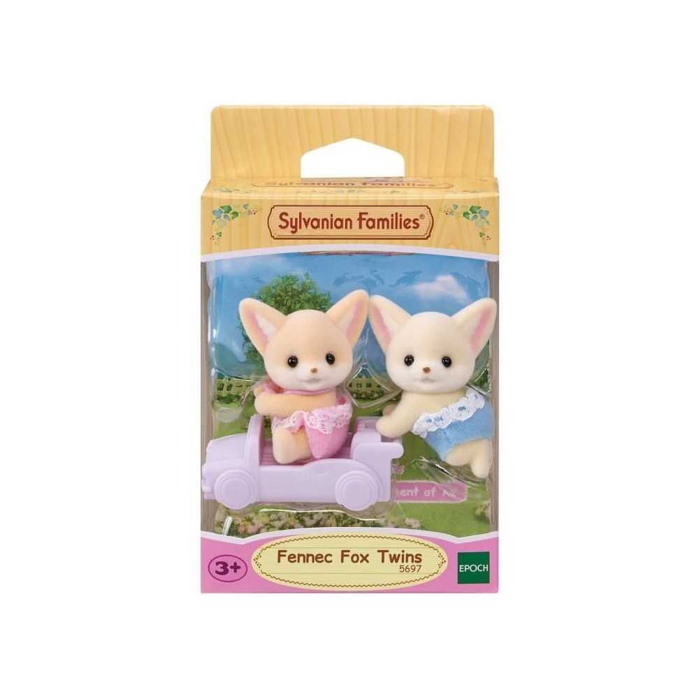 Poupée - SYLVANIAN FAMILIES - Les jumeaux Fennec - Modele 5697 - Mult