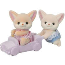 Poupée - SYLVANIAN FAMILIES - Les jumeaux Fennec - Modele 5697 - Mult