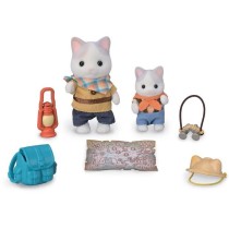 Figurines Articulées - SYLVANIAN FAMILIES - Fils et Bébé Chat Latt