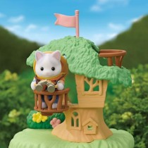 Figurines Articulées - SYLVANIAN FAMILIES - Fils et Bébé Chat Latt